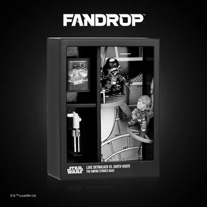 SDCC 2025 Moose Toys FanDrop Storyboard Darth Vader vs. Luke Skywalker PREVENTA - Imagen 1 de 1