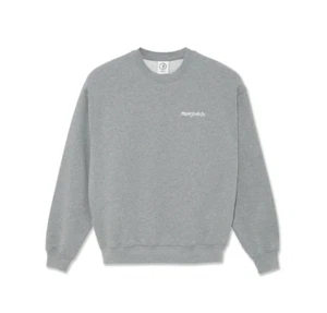 Saltador de cuello redondo con logotipo de surf gris brezo para hombre con logotipo de surf - Imagen 1 de 4
