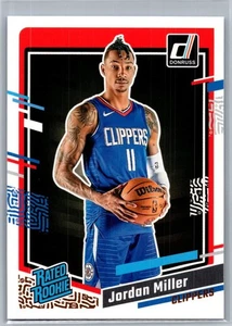 Jordan Miller 2023-24 Panini Donruss Rated Rookie #236 Los Angeles Clippers RC - Picture 1 of 8