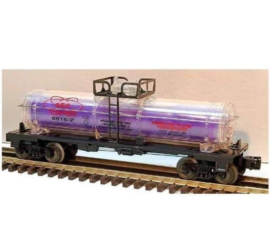 Lionel, O, 6-16154, AEC Reactor Fluid Tank Car, 6515-2, C-9 NIB Sealed - Image 1 of 4