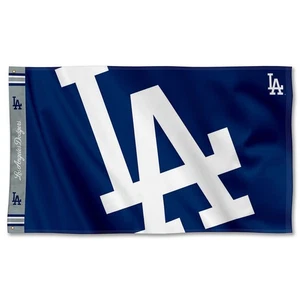 Los Angeles Dodgers Printed Header 3x5 Foot Premium Flag - Picture 1 of 6