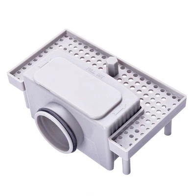 Duschrinne Siphon mit Geruchsstop, Haarsieb - Für Duschrinne mit festem Wasserab - Bild 1 von 3