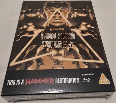 Four Sided Triangle Limited Collector's Edition 4K UHD Blu-ray Brand New Hammer - Image 1 of 4