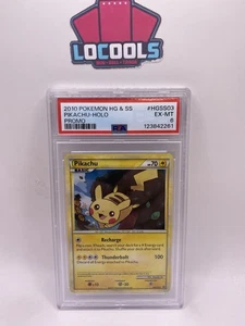 Pikachu HGSS03 Hgss Holo PSA 6 2010 Promo Pokemon - Picture 1 of 2