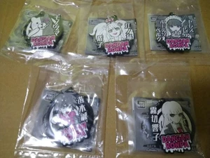 Danganronpa Figura Goma Llavero Lote 5 Set Mascota Hobby Anime Japón m648 - Imagen 1 de 3