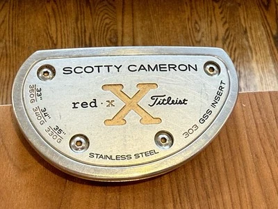 Titleist Scotty Cameron Red X2 Center Shaft Putter - 32" w/ Red Pistolero Grip - Image 1 of 4