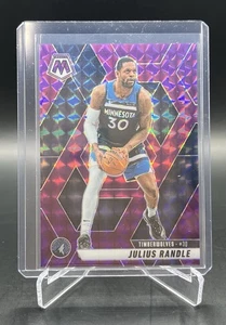 2024-25 Panini Mosaic Julius Randle Purple Mosaic 25/99 #107 - Picture 1 of 2