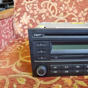 VW RCD 200 MP3 CD Player Radio, T5 Van, Fox, Polo Etc, Genuine Stereo Head Unit - Picture 1 of 5