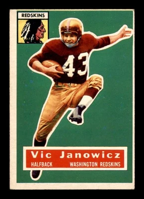1956 Topps #13 Vic Janowicz SP VGEX X3557414 - Image 1 of 3