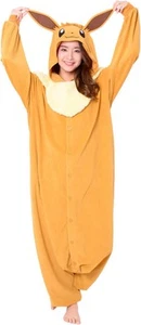 SAZAC Pile Kigurumi Pokemon Eevee Free Size - Picture 1 of 5