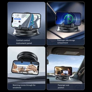 EasyToUse Support Téléphone Voiture 360 Degrés avec Base Robuste et Gestion d - Photo 1 sur 12