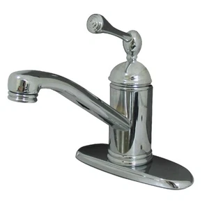 Kingston Brass KS340.BL Vintage 1.2 GPM 1 Hole Bathroom Faucet - Chrome - Picture 1 of 1