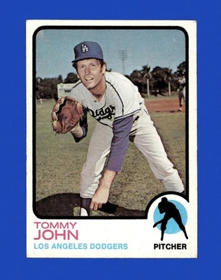 1973 Topps Set-Break #258 Tommy John EX-EXMINT *GMCARDS* - Image 1 of 2
