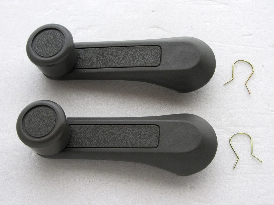 ISUZU TF TFR TROOPER HOLDEN RODEO PAIR OF WINDOW CRANK WINDER GREY - Image 1 of 1