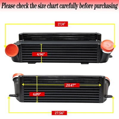 For 2005-2013 BMW 325d/330d/335d E90 E91 E92 E93 Diesel Front Mount Intercooler — 第 1/4 张图片