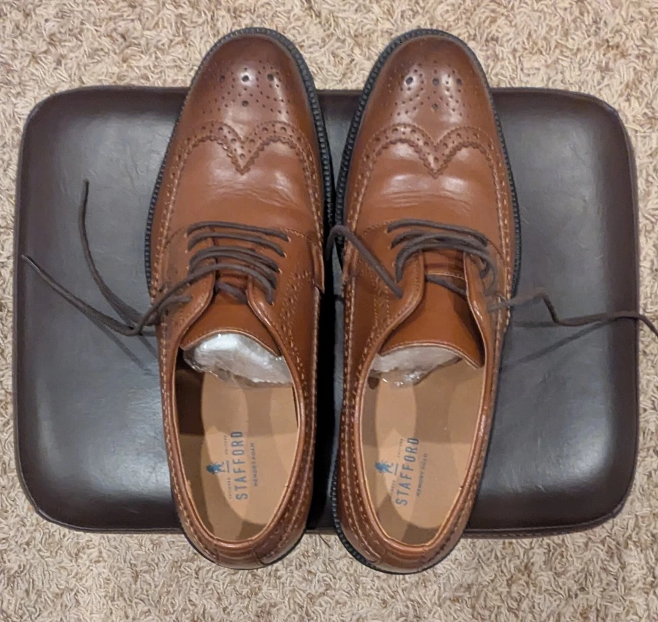 Zapatos para hombre STAFFORD 10M marrón claro  Foto 1 de 1