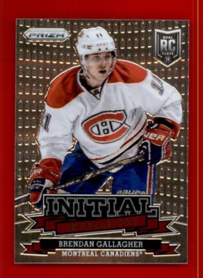 2013-14 Panini Prizm Initial Impressions #II15 Brendan Gallagher. - Image 1 of 2