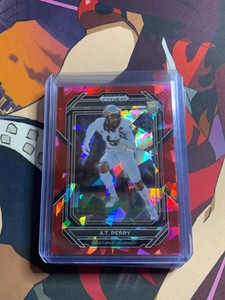 2023 PANINI NFL PRIZM DRAFT PICKS RED CRACKED ICE PICK YOUR FAV FOOTBALL PLAYERS