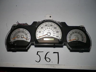 2005 2006 2007 SCION TC SPEEDOMETER HEAD CLUSTER GAUGES TACH TEMP FUEL 96K - Image 1 of 3