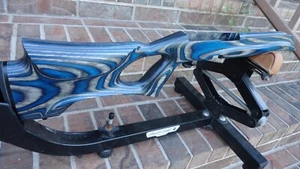 597 REMINGTON TALON SATIN BLUE AMBIDEXTROUS Stock / NORMAL Barrel FREE SHIP 694 - Picture 1 of 12