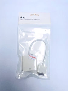 Dock Connector to VGA adapter for Apple iPad, iPhone and iPod Touch - Picture 1 of 3