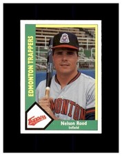 1990 CMC  Nelson Rood #14 EDMONTON TRAPPERS