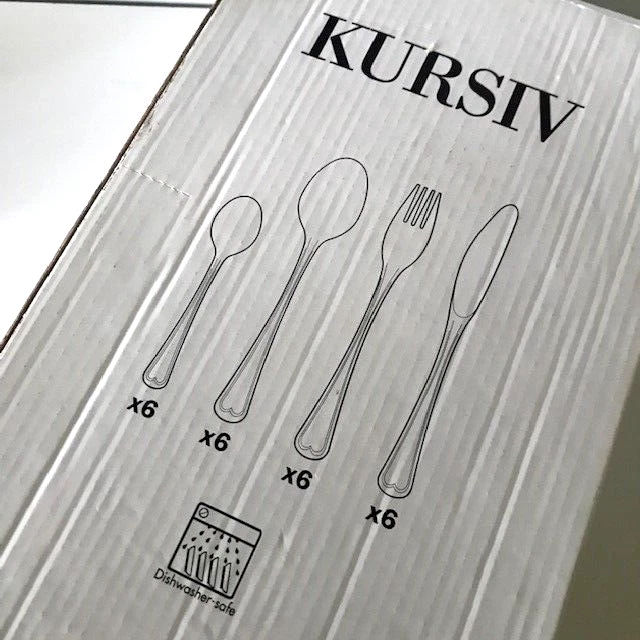 IKEA servizio posate in acciaio per 6 persone - Immagine 1 di 2