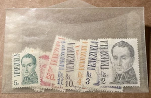1976 Venezuela Bolívar 17-stamp Set | Sc #1121-37 Mi #2022A-38 | Used - Picture 1 of 3