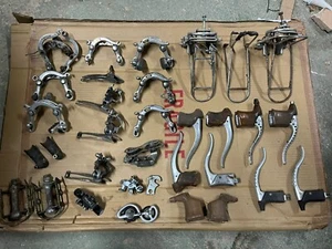 Lot Vintage French Components 1970s Mafac Huret Lyotard TA Simplex Peugeot - Imagen 1 de 14