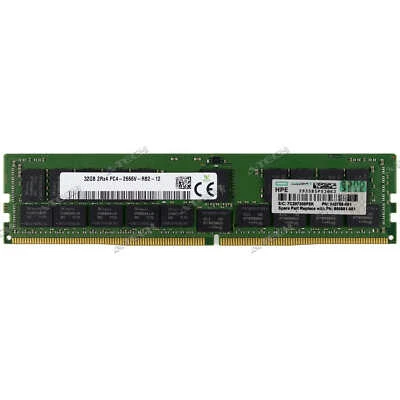 HP 32GB DDR4-2666 RDIMM 815100-B21 850881-001 840758-091 HPE Server Memory RAM - Image 1 of 2