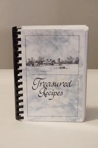 Treasured Recipes Cookbook from St. Demetrius Ladies Guild of Bellfield, ND 2000 - Bild 1 von 11
