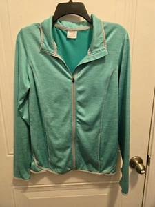 Giacca donna Danskin Now con zip - verde chiaro brillante - taglia M (8-10) - Foto 1 di 1