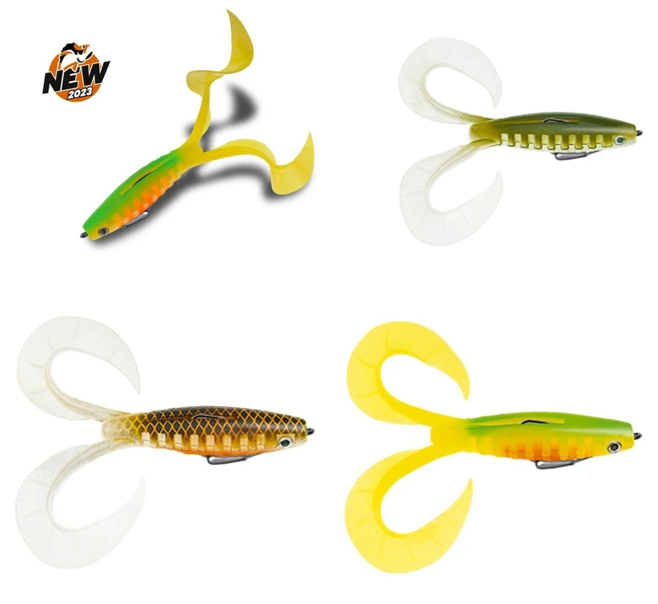 Delalande Neo Frog 18 cm/12g Offset-Haken Gummifrosch Hecht Wels fertig montiert - Bild 1 von 1