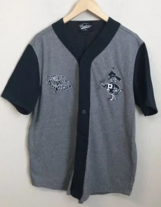 Primitive ALL-STAR CHAMPS Button Down Hemd grau/blau Herren Erwachsene Größe Large " - Bild 1 von 6