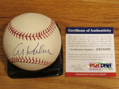 HOFer AL KALINE signed DETROIT TIGERS Major League Baseball PSA AB28893 - Image 1 of 2