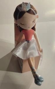 Aurora Little Lilly Floral Ballerina Mädchen Puppe Plüsch Stoffpuppe 12 Zoll Neu mit Etikett - Bild 1 von 4