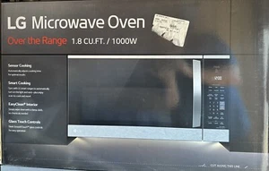 LG 1.8 Cu. Ft. Over-the-Range Smart Microwave with Sensor Cooking MVEM1825F NEW - Picture 1 of 6