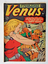 Venus (1951 Timely) #15vgf; Everett Cover & Stories! Glossy Cover!