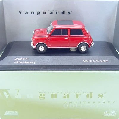 Lledo Corgi Vanguards 1:43 MORRIS AUSTIN MINI COOPER "CHERRY RED" Pop Car MIB`04 - Image 1 of 4