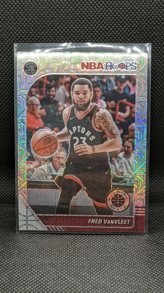 2019 20 Silver Mojo NBA Hoops Premium Stock Fred VanVleet #183 Toronto Raptors - Image 1 of 2