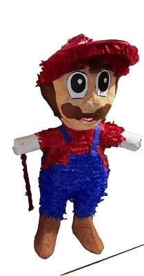Mario piñata.  Mario Bros Party Centerpiece. Party Favors. (80cm) - Image 1 of 3