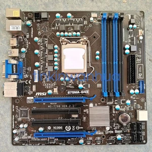 For   B75MA-G43 Motherboard MS-7798 VER:2.1 LGA1155 DDR3 VGA+DVI+  M-ATX #W10 - Bild 1 von 4