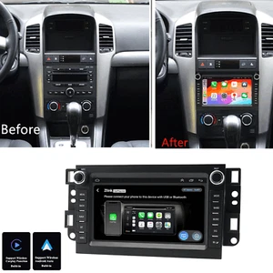 7" For 02-11 Chevrolet Aveo Captiva Epica Carplay Stereo Radio NAV GPS Head Unit - Bild 1 von 24