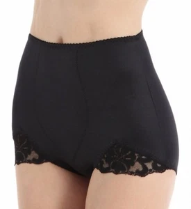 Rago Shapewear Light Control V Leg Black Shaper Brief Plus Size 38/4XL - Picture 1 of 6
