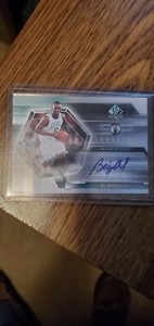 2005 SP AUTHENTIC SIGNATURES AL Jefferson AUTOGRAPH. 