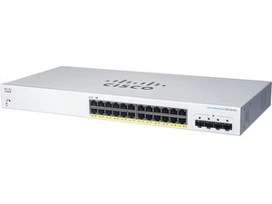 Cisco Business CBS220-24T-4G Smart Switch | 24 Port GE | 4x1G SFP | 3 Jahre - Bild 1 von 5