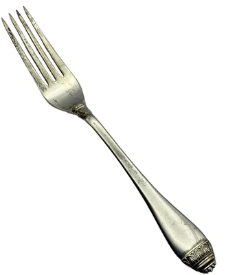 Tenedor de plata esterlina Buccellati Imperio Francés, 101,3 g, 8,5", sin precio base Foto 1 de 4