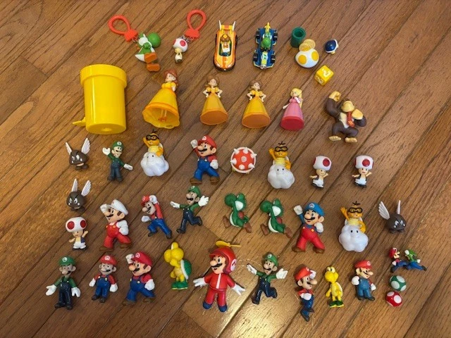 Lote Figuras Personajes Super Mario Brothers - 42 Piezas  Foto 1 de 1