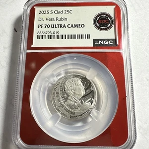 2025 S 25c Clad Dr. Vera Rubin Quarter PF 70 Ultra Cameo - Bild 1 von 4