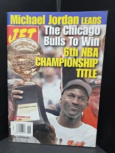 JET magazine Chicago Bulls' victory in the 1998 NBA Finals - June 29, 1998 - Picture 1 of 2